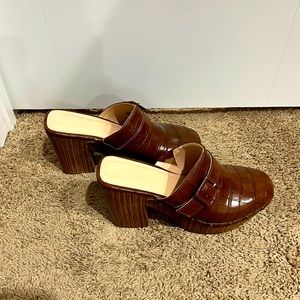 Brown Clogs